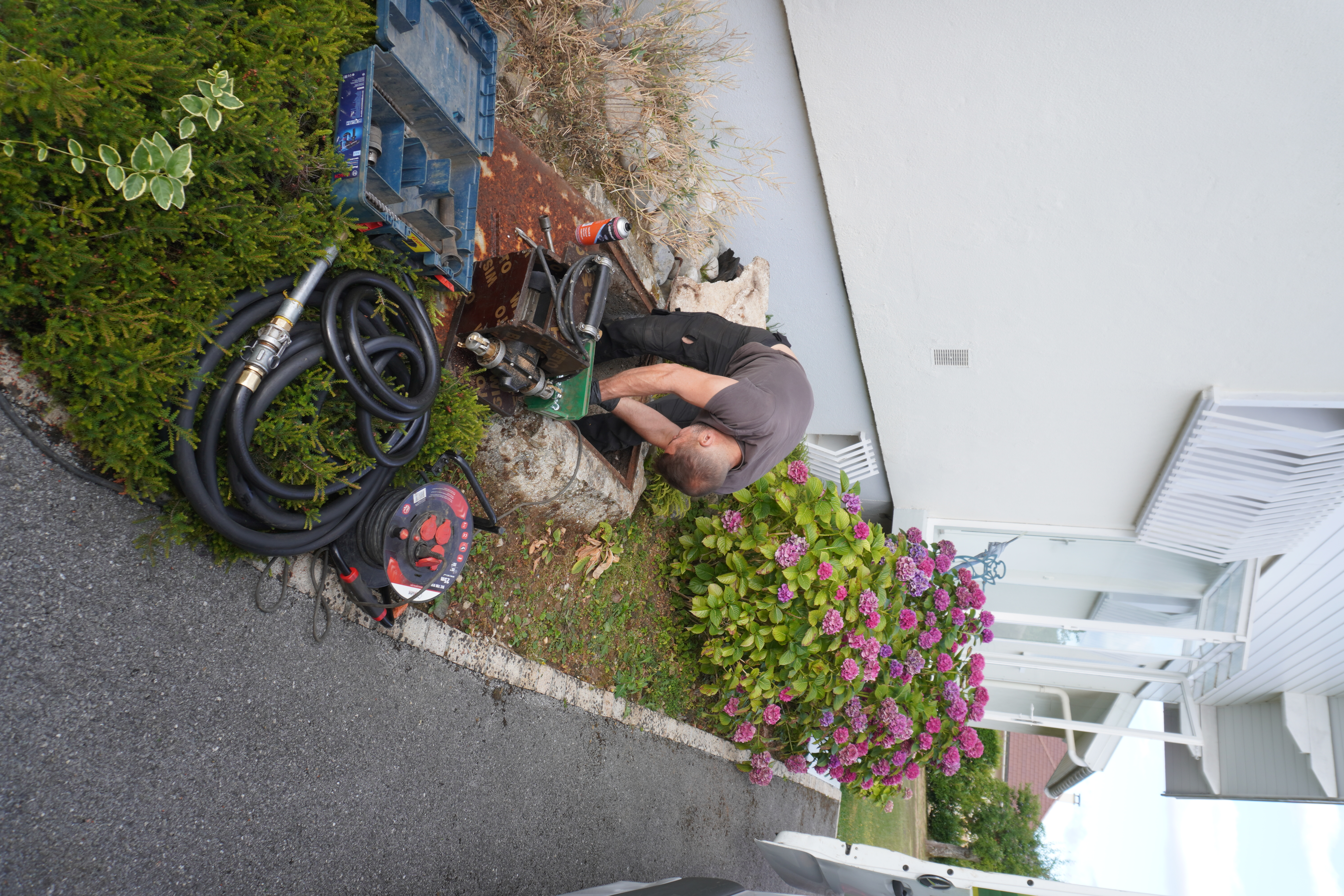 Nettoyage de cuve à carburant
